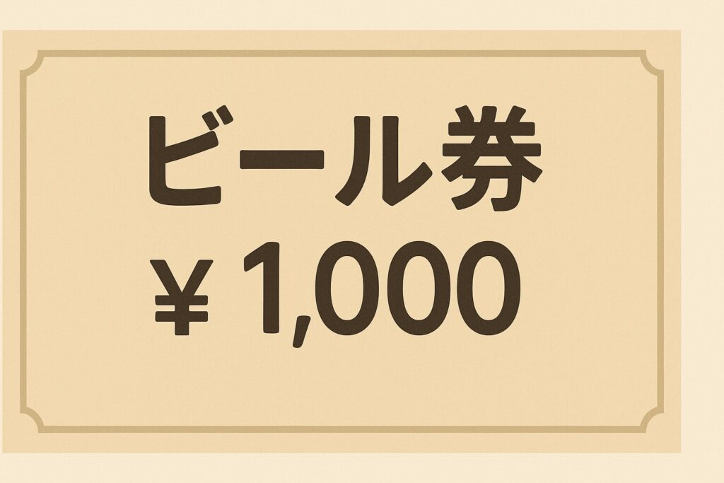 ビール券