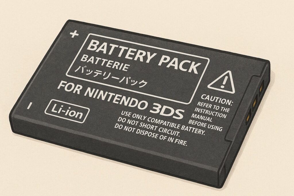 3DSのバッテリー