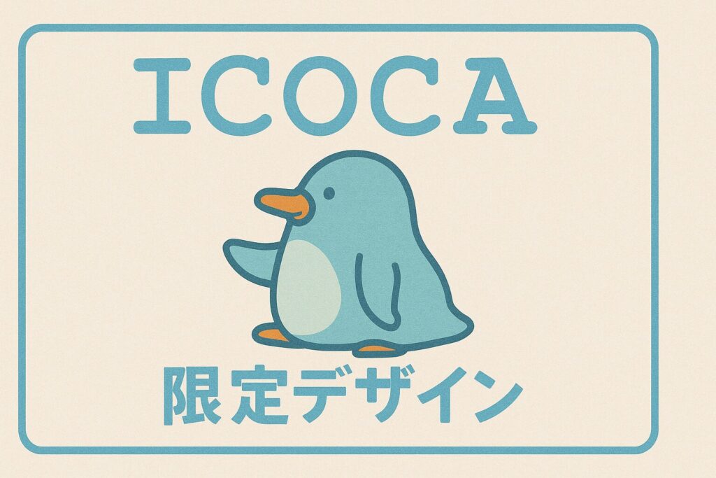 ICOCA限定デザイン
