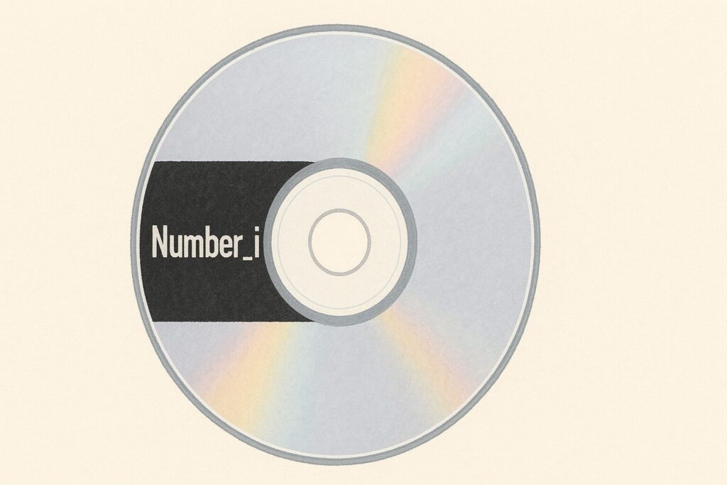 Number_iのCDのイラスト