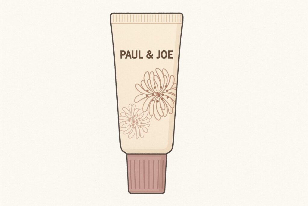 PAUL & JOEのコスメチューブのイラスト