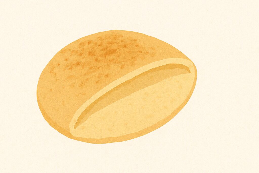 タパンを描いたシンプルなイラスト