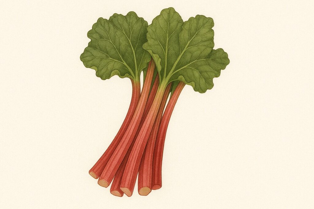 ルバーブのイラスト